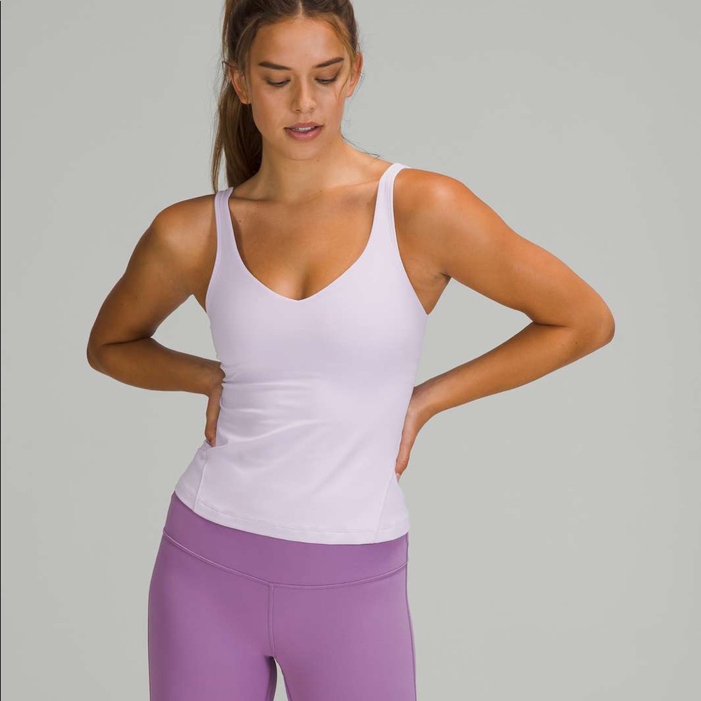 Lululemon *Waist Length* Lavender Dew Align Tank